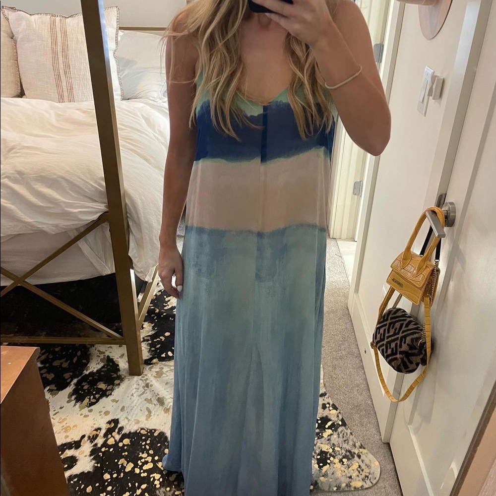 Zara Tye-Dye Maxi dress